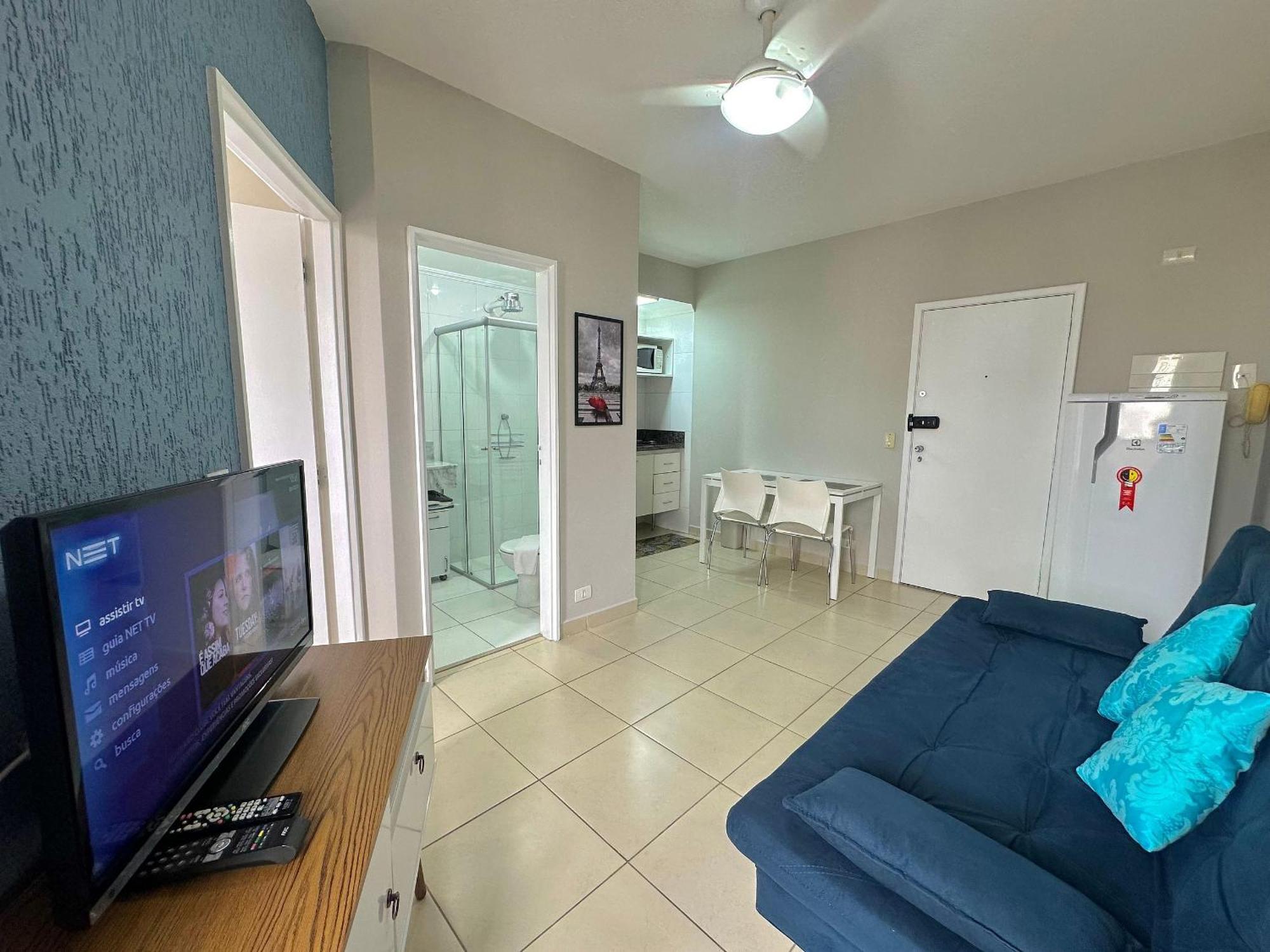 Apartamento Flat Moema Garagem Internet Shopping Ibirapuera - Uh1111