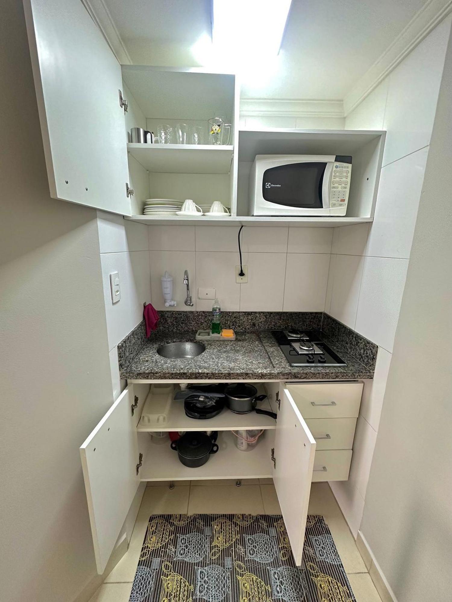 Apartamento Flat Moema Garagem Internet Shopping Ibirapuera - Uh1111 *